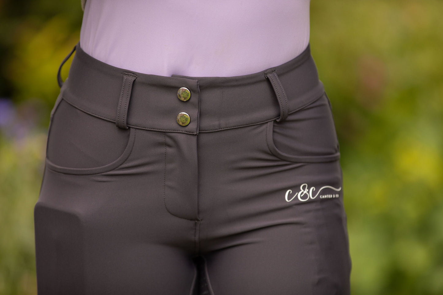 Dark Grey Breeches